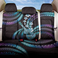 Hawaiian Ukulele Back Car Seat Cover Amethyst Gradient Fantastic Plumeria