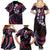 Hawaii Map Kanaka Maoli Family Matching Summer Maxi Dress and Hawaiian Shirt Fantastic Frangipani Sweet Dream