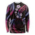 Hawaii Map Kanaka Maoli Long Sleeve Shirt Fantastic Frangipani Sweet Dream