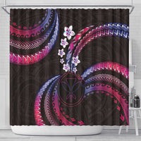 Hawaii Map Kanaka Maoli Shower Curtain Fantastic Frangipani Sweet Dream