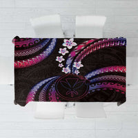 Hawaii Map Kanaka Maoli Tablecloth Fantastic Frangipani Sweet Dream