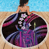 Hawaii King Kamehameha Beach Blanket Fantastic Plumeria Sweet Vibes