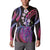 Hawaii King Kamehameha Button Sweatshirt Fantastic Plumeria Sweet Vibes