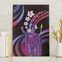Hawaii King Kamehameha Canvas Wall Art Fantastic Plumeria Sweet Vibes