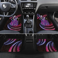 Hawaii King Kamehameha Car Mats Fantastic Plumeria Sweet Vibes