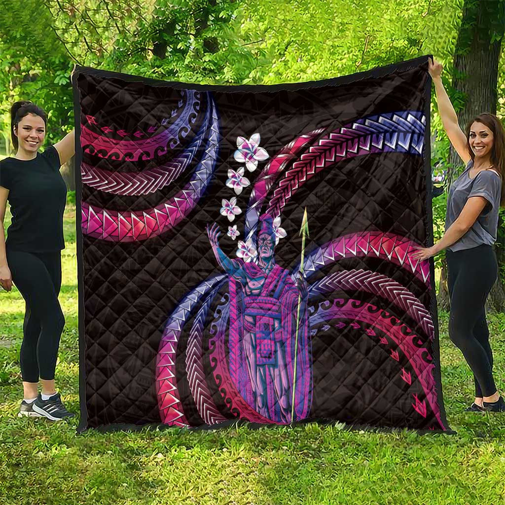 Hawaii King Kamehameha Quilt Fantastic Plumeria Sweet Vibes