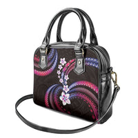 Hawaii Plumeria Shoulder Handbag Sweet Gradient Polynesian Pattern LT01 - Polynesian Pride