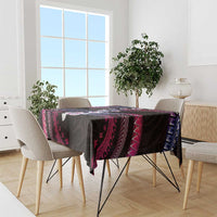 Hawaii Plumeria Tablecloth Sweet Gradient Polynesian Pattern