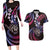 Hawaii Shaka Sign Couples Matching Long Sleeve Bodycon Dress and Hawaiian Shirt Fantastic Frangipani Sweet Vibes