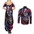 Hawaii Shaka Sign Couples Matching Summer Maxi Dress and Long Sleeve Button Shirt Fantastic Frangipani Sweet Vibes