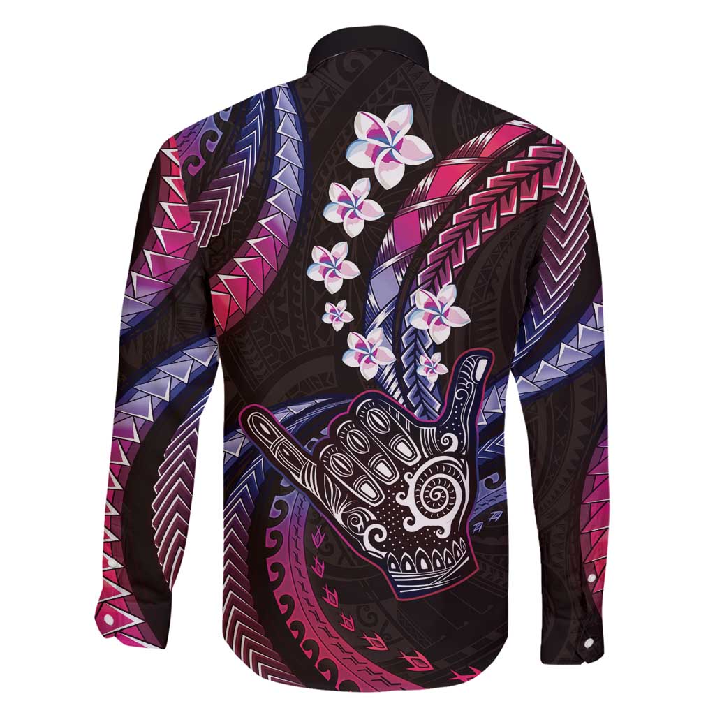 Hawaii Shaka Sign Family Matching Puletasi and Hawaiian Shirt Fantastic Frangipani Sweet Vibes