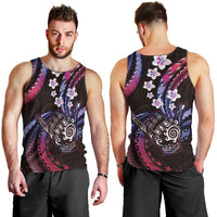 Hawaii Shaka Sign Men Tank Top Fantastic Frangipani Sweet Vibes