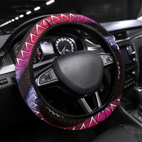 Hawaii Shaka Sign Steering Wheel Cover Fantastic Frangipani Sweet Vibes