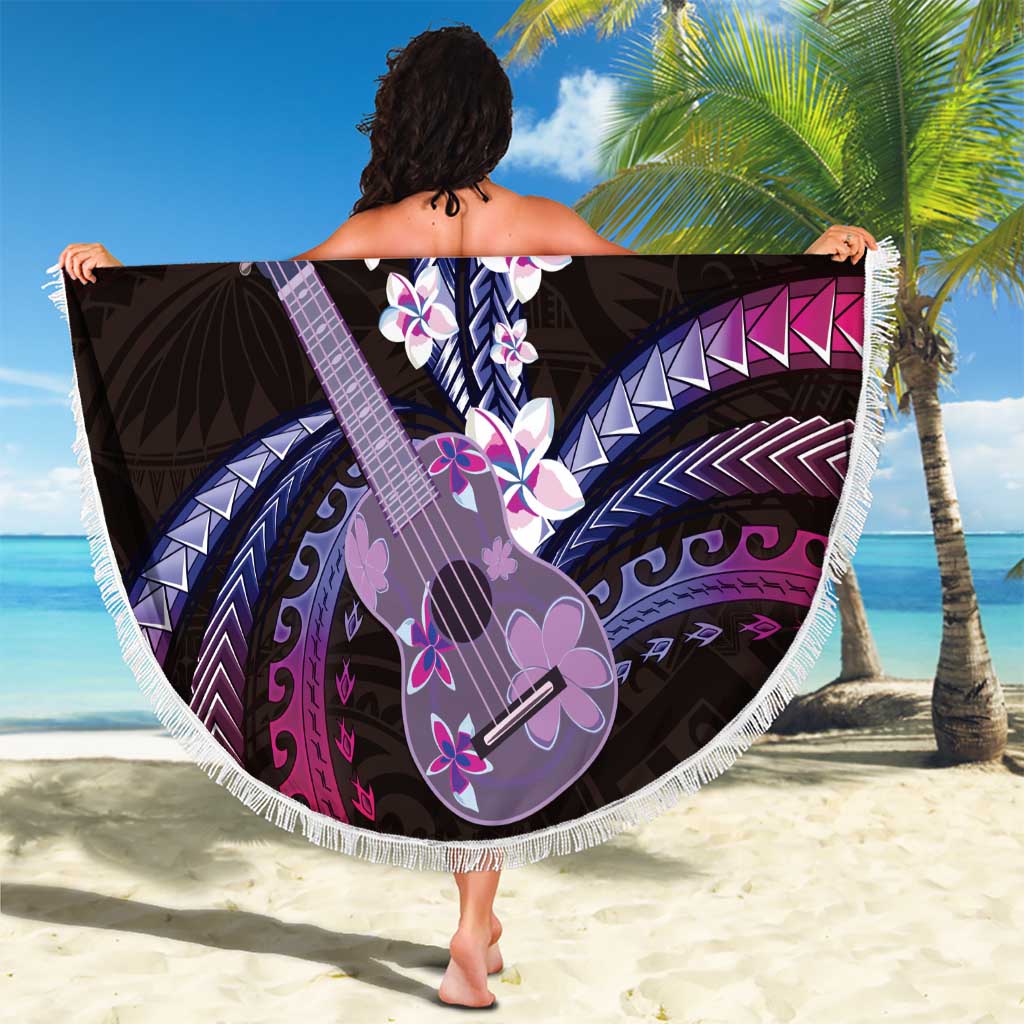Hawaiian Ukulele Beach Blanket Sweet Dream Fantastic Plumeria