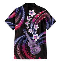 Hawaiian Ukulele Family Matching Mermaid Dress and Hawaiian Shirt Sweet Dream Fantastic Plumeria
