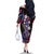 Hawaiian Ukulele Family Matching Off The Shoulder Long Sleeve Dress and Hawaiian Shirt Sweet Dream Fantastic Plumeria