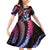 Hawaiian Ukulele Family Matching Off Shoulder Short Dress and Hawaiian Shirt Sweet Dream Fantastic Plumeria