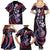 Hawaiian Ukulele Family Matching Summer Maxi Dress and Hawaiian Shirt Sweet Dream Fantastic Plumeria