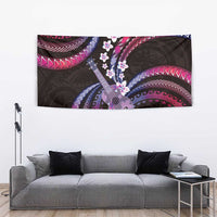 Hawaiian Ukulele Tapestry Sweet Dream Fantastic Plumeria