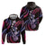 Hawaiian Ukulele Zip Hoodie Sweet Dream Fantastic Plumeria