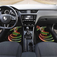Hawaii Turtles Plumeria Car Mats Reggae Polynesian Pattern