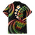 Hawaii Turtles Plumeria Family Matching Puletasi and Hawaiian Shirt Reggae Polynesian Pattern