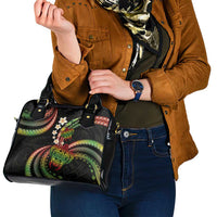 Hawaii Turtles Plumeria Shoulder Handbag Reggae Polynesian Pattern LT01 - Polynesian Pride