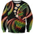 Hawaii Turtles Plumeria Sweatshirt Reggae Polynesian Pattern