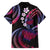 Hawaii Turtles Plumeria Family Matching Off The Shoulder Long Sleeve Dress and Hawaiian Shirt Sweet Gradient Polynesian Pattern