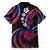 Hawaii Turtles Plumeria Family Matching Puletasi and Hawaiian Shirt Sweet Gradient Polynesian Pattern