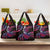 Hawaii Turtles Plumeria Grocery Bag Sweet Gradient Polynesian Pattern