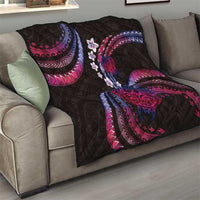 Hawaii Turtles Plumeria Quilt Sweet Gradient Polynesian Pattern