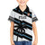 Custom Fiji 2024 Rugby Family Matching Off Shoulder Maxi Dress and Hawaiian Shirt Fijian Tapa Pattern