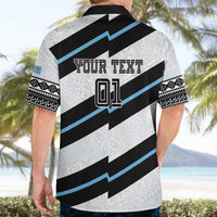 Custom Fiji 2024 Rugby Hawaiian Shirt Fijian Tapa Pattern LT01 - Polynesian Pride