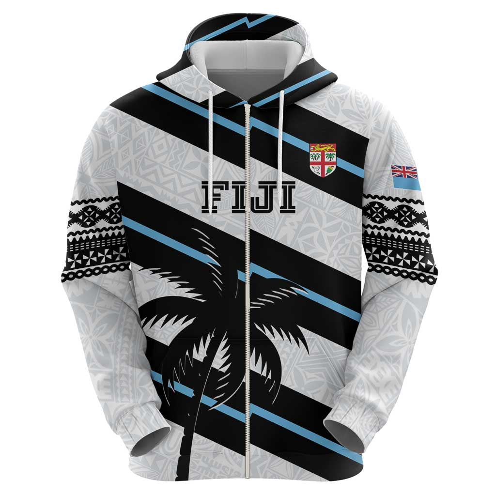 Custom Fiji 2024 Rugby Hoodie Fijian Tapa Pattern LT01 - Polynesian Pride