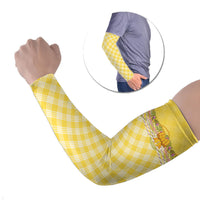 Hawaii Palaka Pikake Lokelani Plumeria Arm Sleeves Melemele Coquette Bow
