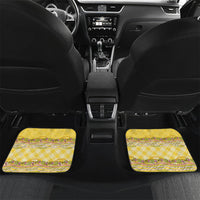 Hawaii Palaka Pikake Lokelani Plumeria Car Mats Melemele Coquette Bow