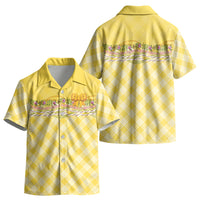 Hawaii Palaka Pikake Lokelani Plumeria Kid Hawaiian Shirt Melemele Coquette Bow LT01 - Polynesian Pride