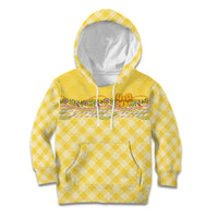 Hawaii Palaka Pikake Lokelani Plumeria Kid Hoodie Melemele Coquette Bow