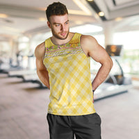 Hawaii Palaka Pikake Lokelani Plumeria Men Tank Top Melemele Coquette Bow