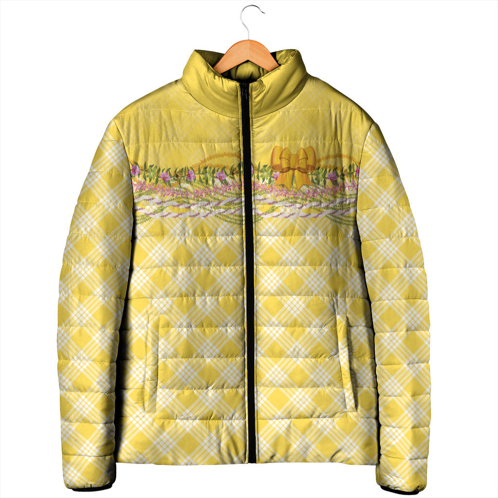 Hawaii Palaka Pikake Lokelani Plumeria Padded Jacket Melemele Coquette Bow