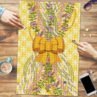 Hawaii Palaka Pikake Lokelani Plumeria Puzzle Melemele Coquette Bow