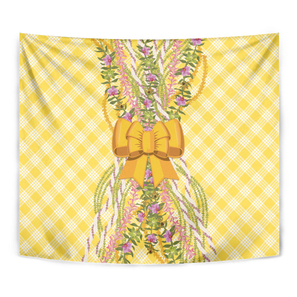 Hawaii Palaka Pikake Lokelani Plumeria Tapestry Melemele Coquette Bow
