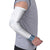 Samoa Siapo Blue Trimmed Arm Sleeves Samoa White Sunday - Polynesian Pride
