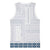 Samoa Siapo Blue Trimmed Basketball Jersey Samoa White Sunday - Polynesian Pride