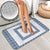 Samoa Siapo Blue Trimmed Bathroom Set Samoa White Sunday - Polynesian Pride
