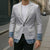 Samoa Siapo Blue Trimmed Blazer Samoa White Sunday - Polynesian Pride