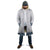 Samoa Siapo Blue Trimmed Cloak Samoa White Sunday - Polynesian Pride