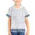 Samoa Siapo Blue Trimmed Kid Hawaiian Shirt Samoa White Sunday - Polynesian Pride