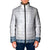 Samoa Siapo Blue Trimmed Padded Jacket Samoa White Sunday - Polynesian Pride